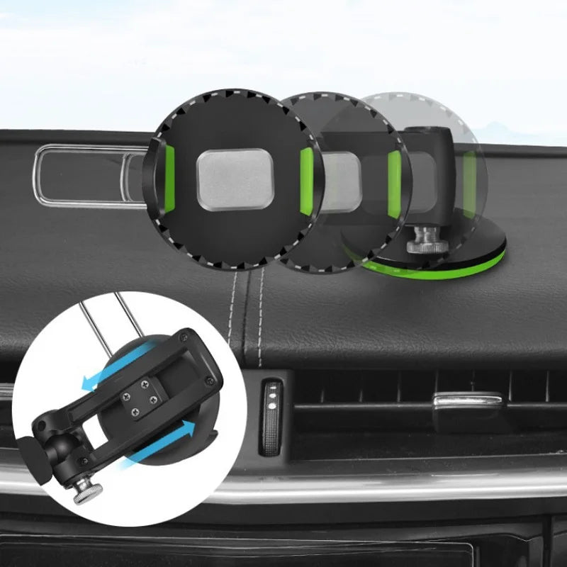 Untoom Car Phone Holder Mount Telefon Mobile Cell Phone Support For iPhone 15 14 13 Pro Max Dashboard Car Phone Stand GPS Mount
