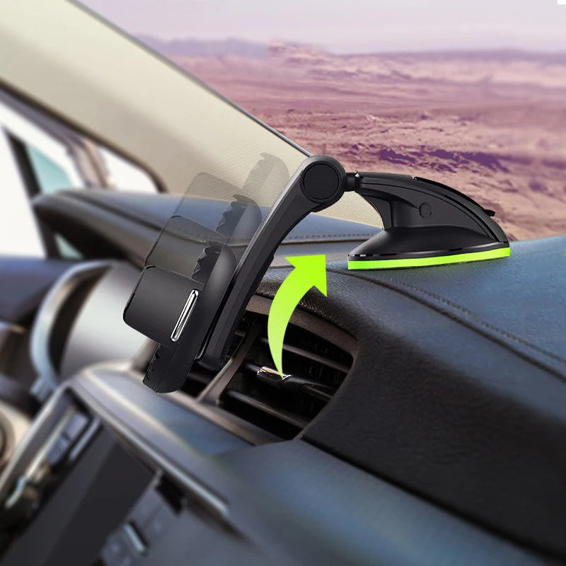 Untoom Car Phone Holder Mount Telefon Mobile Cell Phone Support For iPhone 15 14 13 Pro Max Dashboard Car Phone Stand GPS Mount